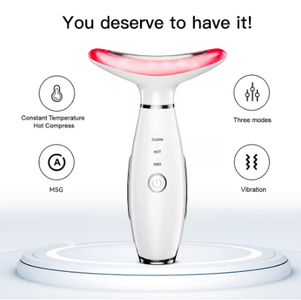 3 - in - 1 Face and Neck Massager - Dermovia™