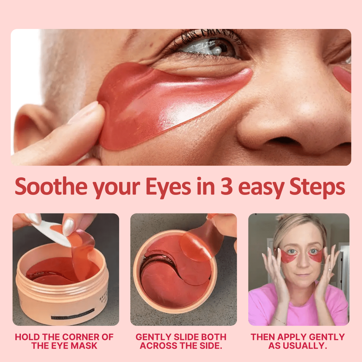 Under Eye Collagen Patches - Dermovia™